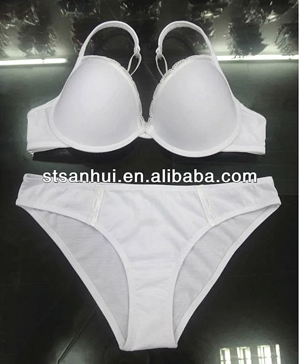 simple bra panty set