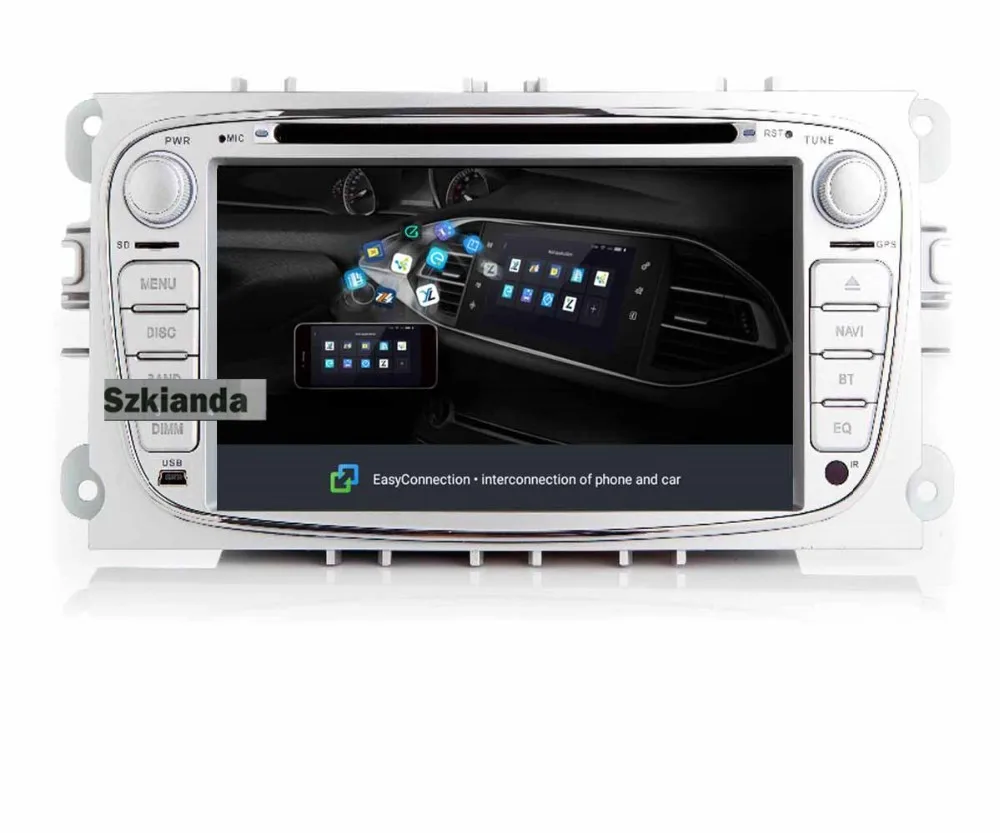 Excellent Car Multimedia Player Android 9.0 GPS 2 Din car dvd player for FORD Focus S-MAX Mondeo C-MAX Galaxy wifi car radio bluetooth DVR 20