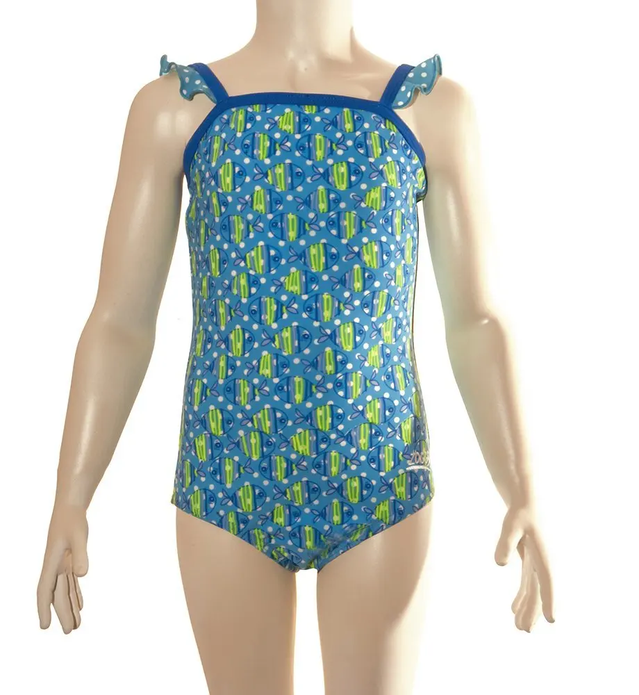 Zoggs Girls Circus Splash Tankini Swimming Costume