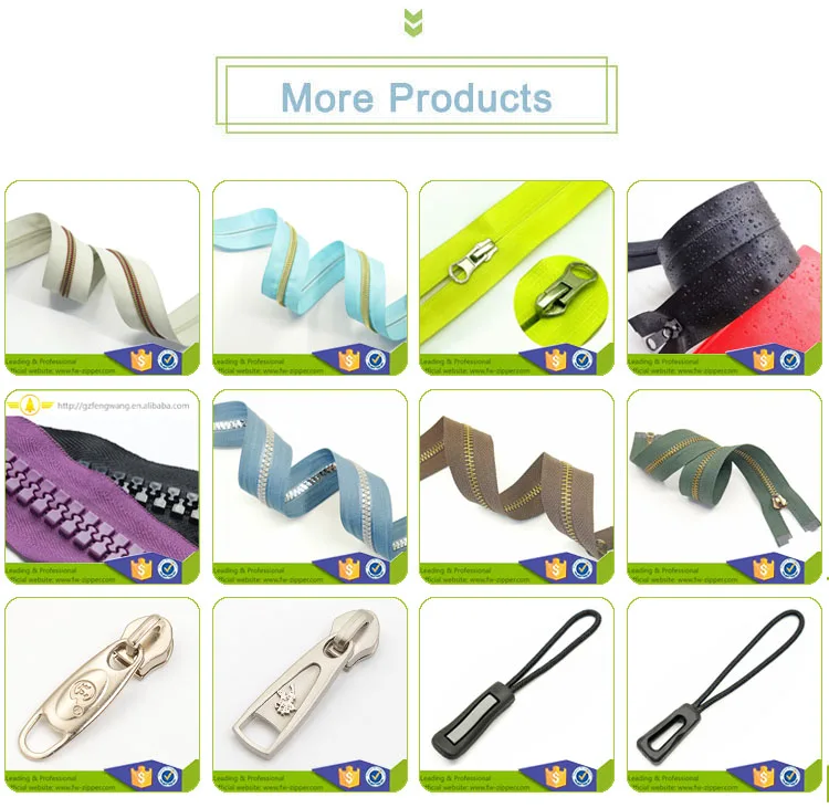 Custom fashion hot sale 5# Nickel zipper slider for bag