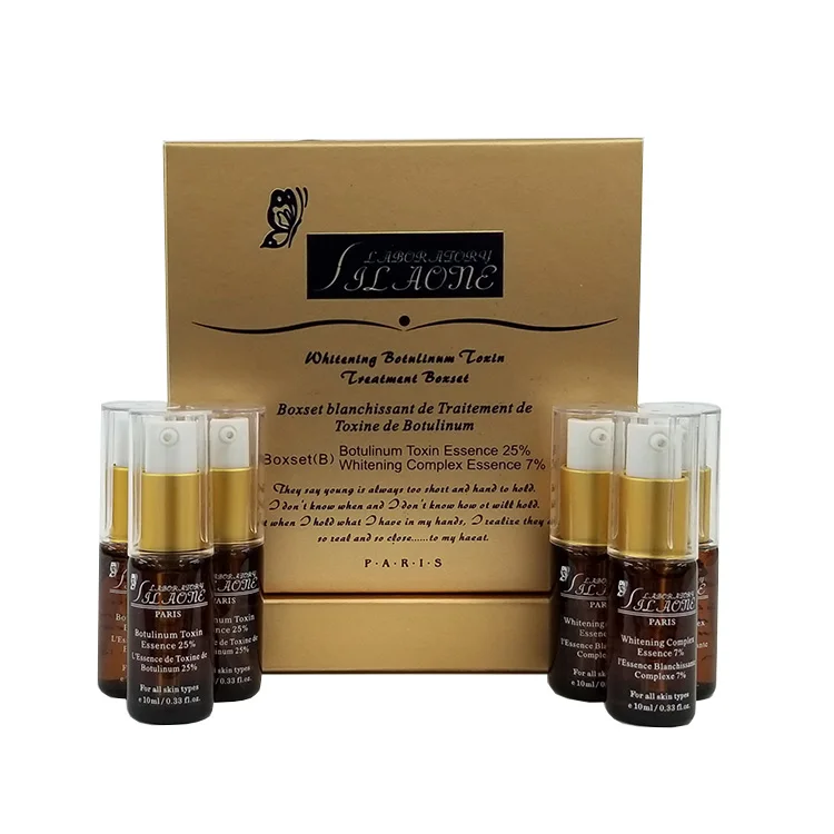 

60ml Whitening Complex Essenc Liquid serum with 25% botulinum extract Dark Circles face serums, Transparent