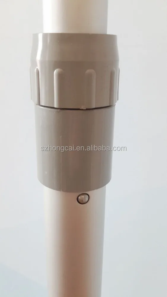 
Aluminum adjustable height pole display stand 