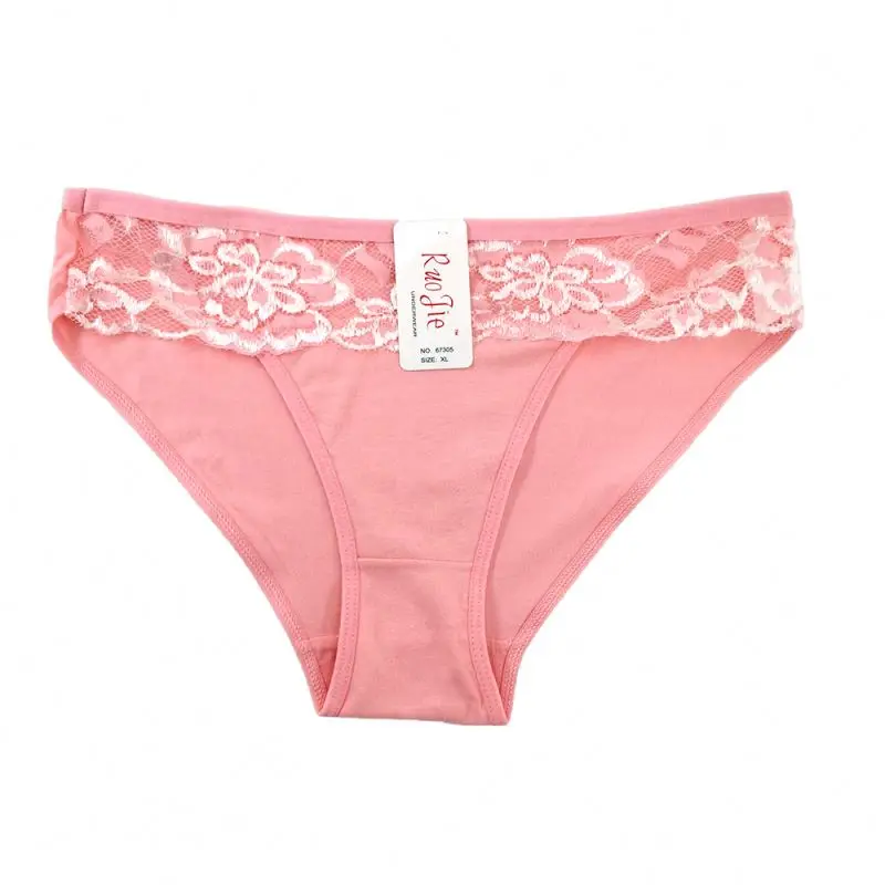 

Factory in stock soft wear cotton crotch embroidery decoration mom panties ladies underwear, Mix