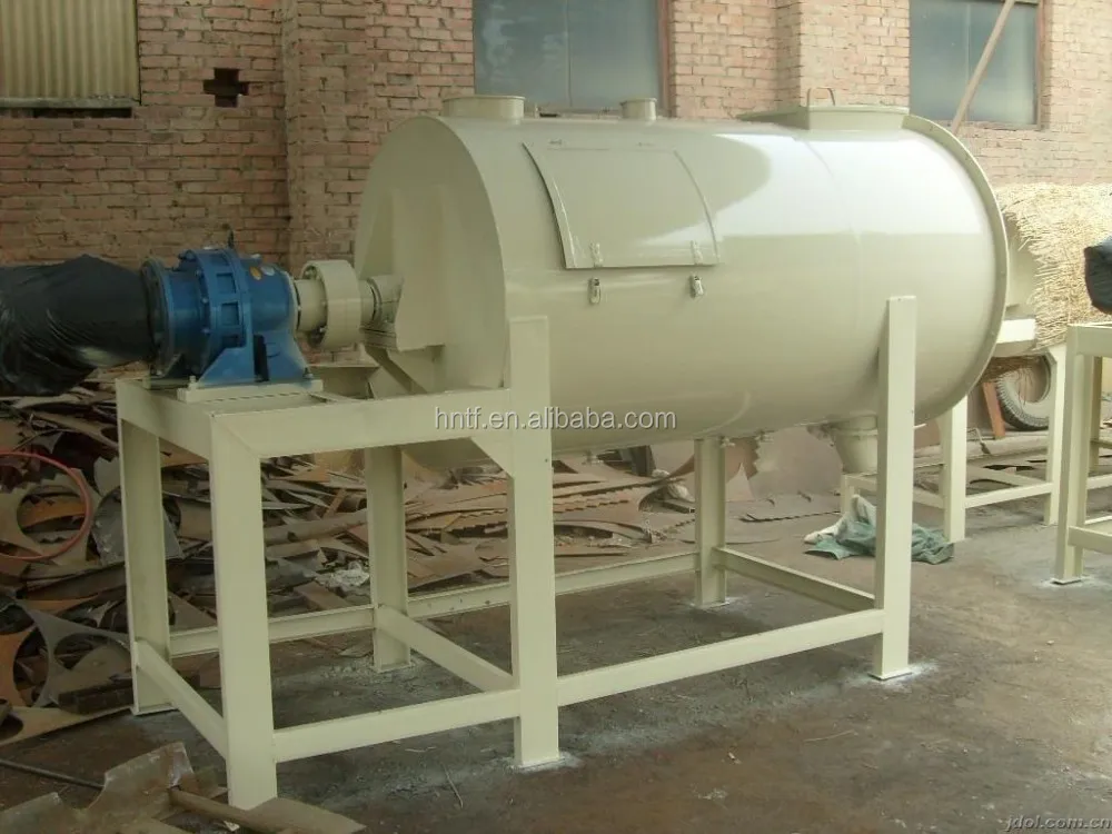 Low cost continuous tile adhesive dry construction mixture mortar mixer