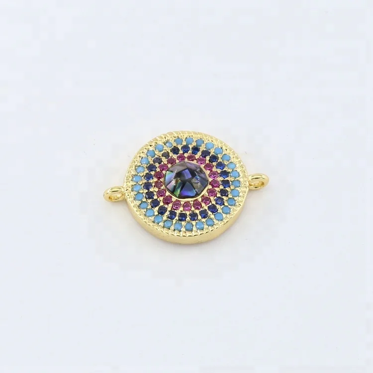 

Bracelet Connectors Favorite Jewelry Accessory Micro Paved Zircon Copper Alloy, Gold;sliver;rose gold;black