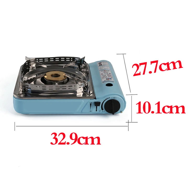 Wholesale Professional Camping Outdoor Hiking  Topflame Blue Color Portable Butane Gas Stove  Survival Kit Gas Stoves
