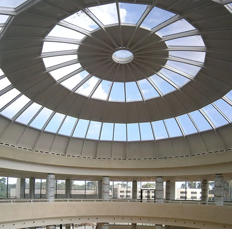 Metal Roof Skylights Commercial Building Shopping Mall Glass Roof Skylights Buy Glass Roof