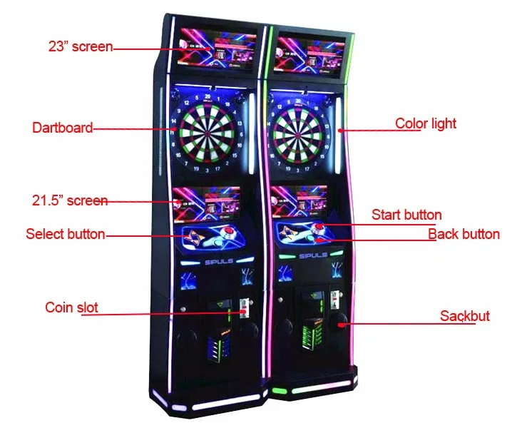 Qingfeng Cheap Dart Supplies Electronic Phoenix Dart Flight Game
