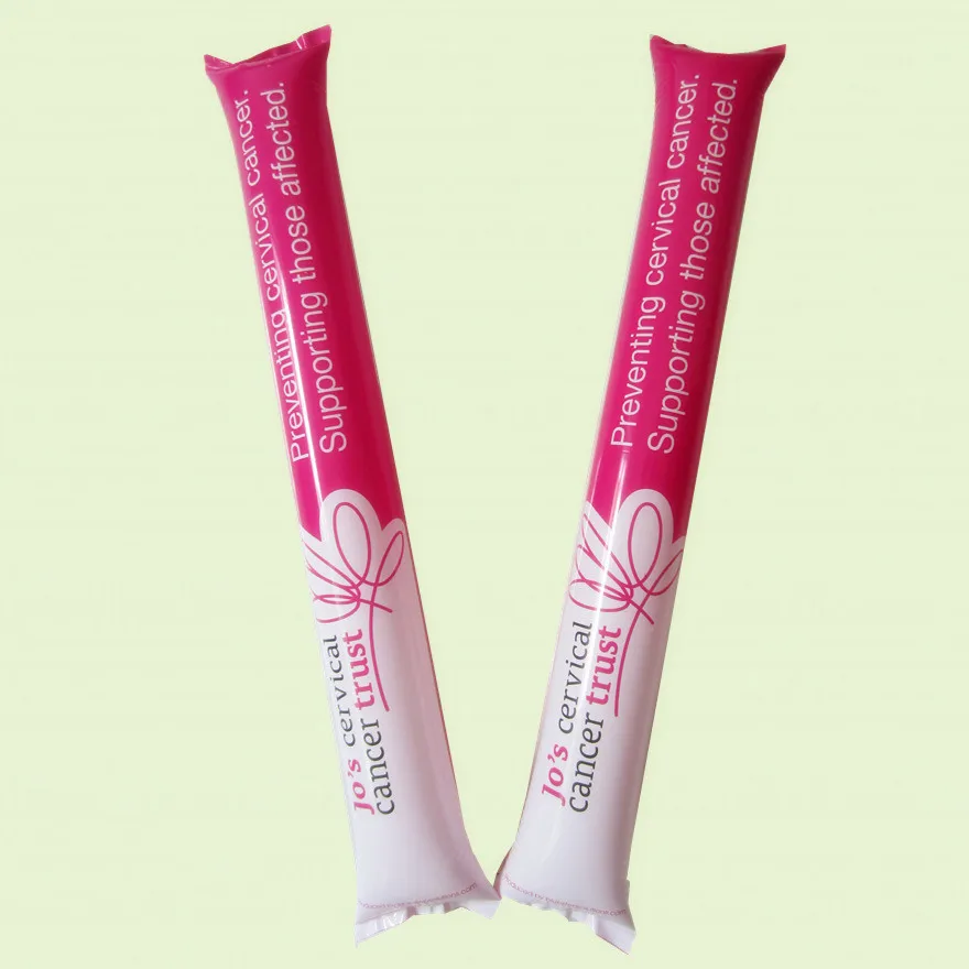 
Customized pe Inflatable Cheering banger sticks 