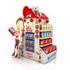 Snacks Pop Promotion Cardboard Pallet Display Stand for Candies