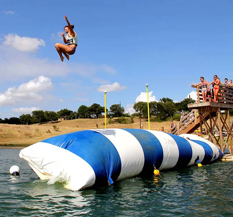 

Sport the lake inflatable water catapult blob play for water park, As same as picture or as your request