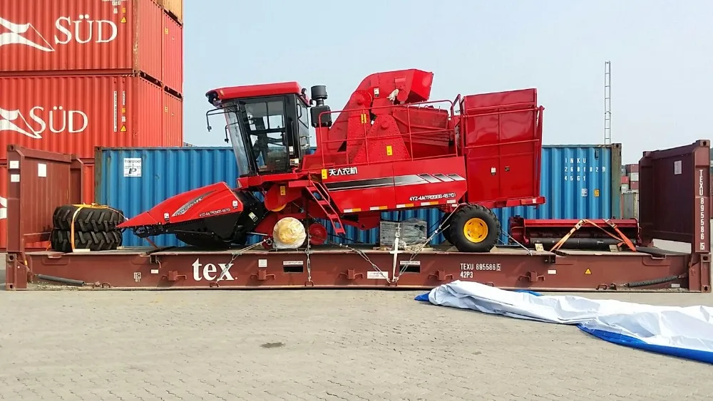 
TIANREN 3 Row mini corn harvester 4YZ-3 (Small Size) 