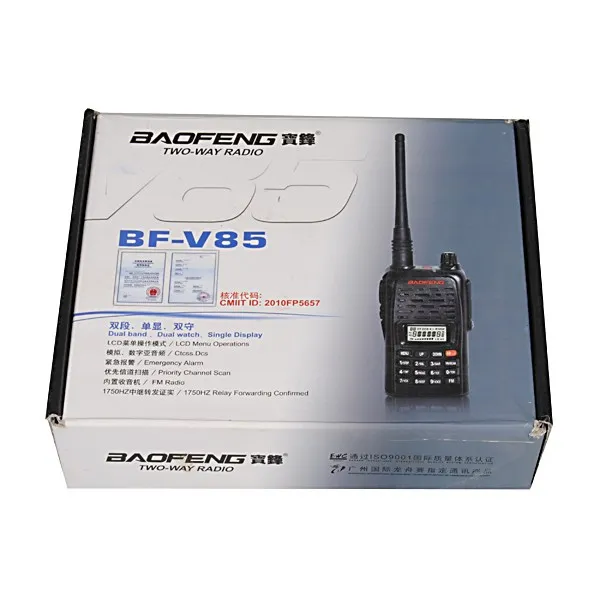 Рация baofeng диапазоны. Baofeng bf-v85. Рация Baofeng bf-v85. Радиостанция Baofeng bf-v85.