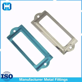 China Factory Metal Office File Drawer Tag Label Holder Buy Pull