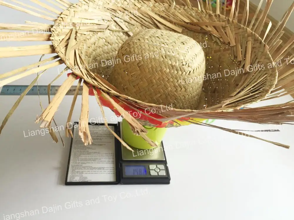 hawaiian-luau-summer-beach-hat-straw-hat-nature-grass-hats-decorated