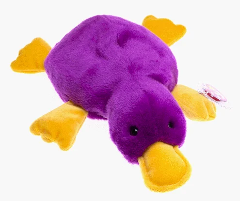stuffed platypus toy