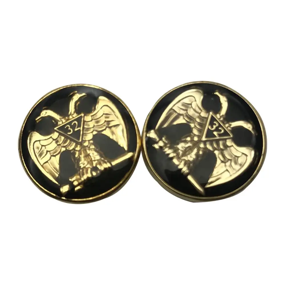 

The new design metal masonic mens cufflinks manufacturer China Blank Cufflinks stainless steel cufflinks