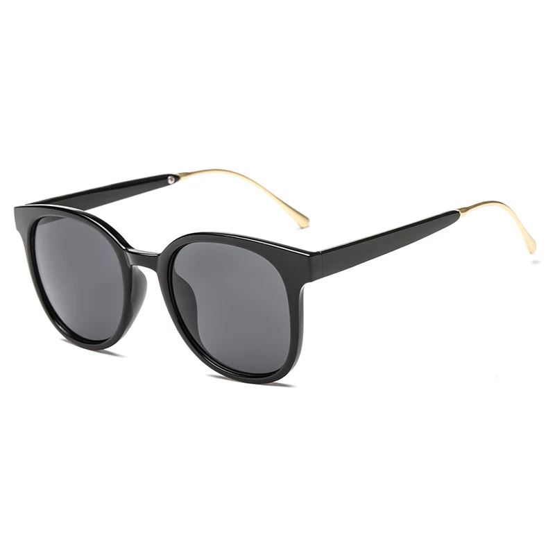 

RENNES [RTS] 2020 changing color classic lady round frame PC UV400 sunglasses with custom logo, Picture