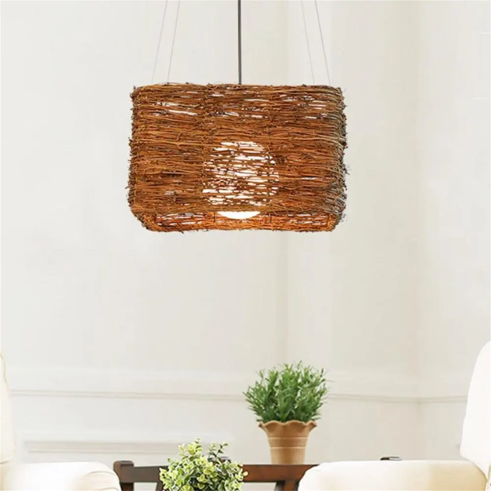 GLX Southeast Asia chandeliers, rattan chandeliers, rattan Zen chandeliers 35CM 108CM