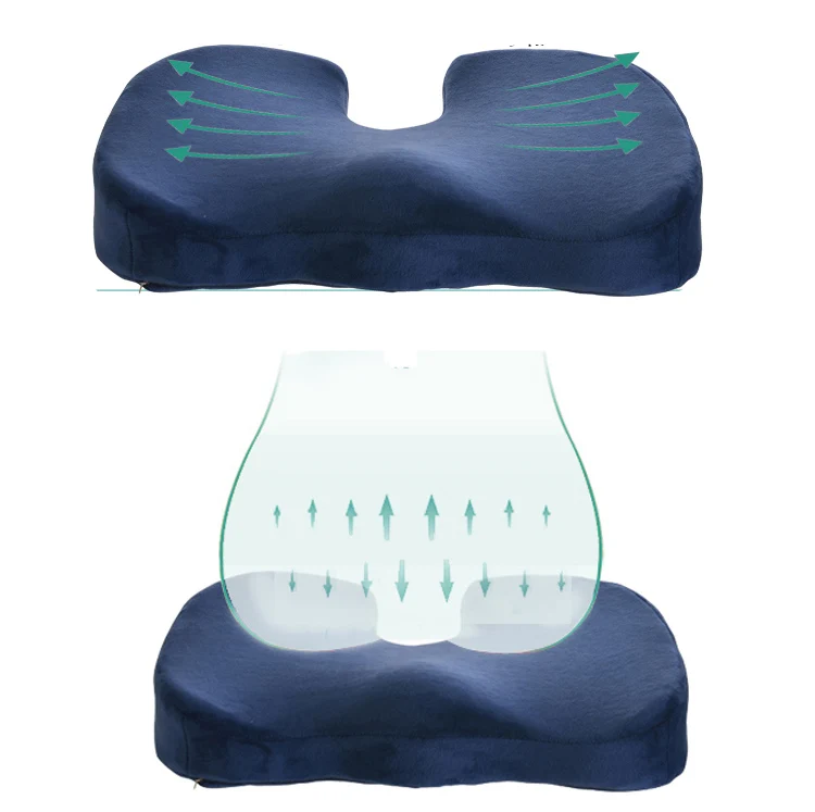 Adult Car Seat Booster Cushion Memory Foam Seat Cushion For Short