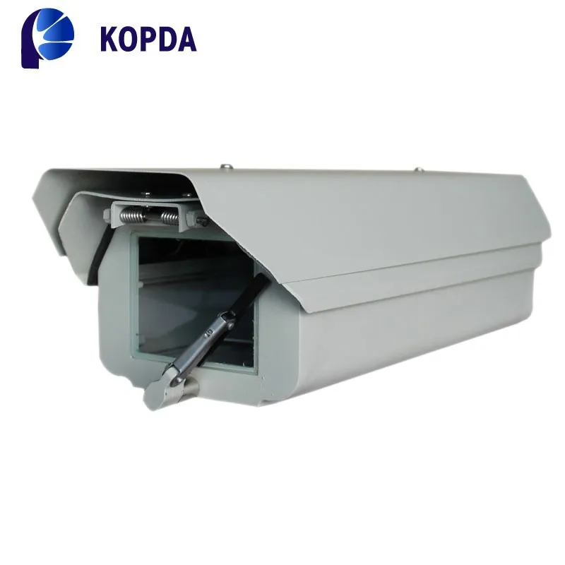 
outdoor IP66 cctv camera housing with heater & blower & wiper 