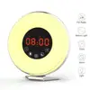 Clock speaker radio usb winter get up artifact wake up light