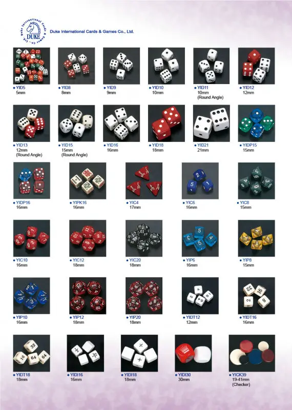 where to buy poker dice