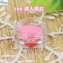 1/128(0.2mm) New Pure peach color Nail Glitter Nail Art Glitter Polish Matte Glitter Powder Dust,free shipping #10