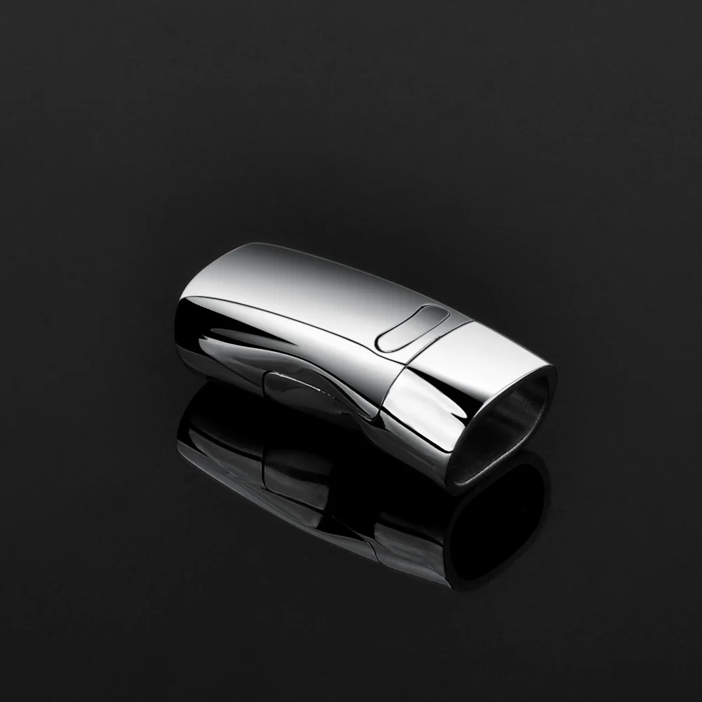 Wholesale New Design Stainless Steel Magnetic Clasp Bracelet Silver Clasp