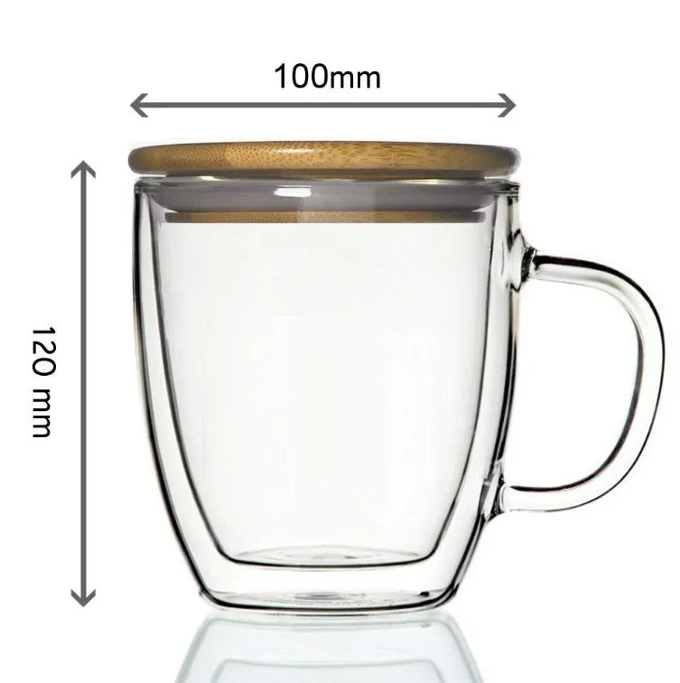 16 oz glass coffee mugs