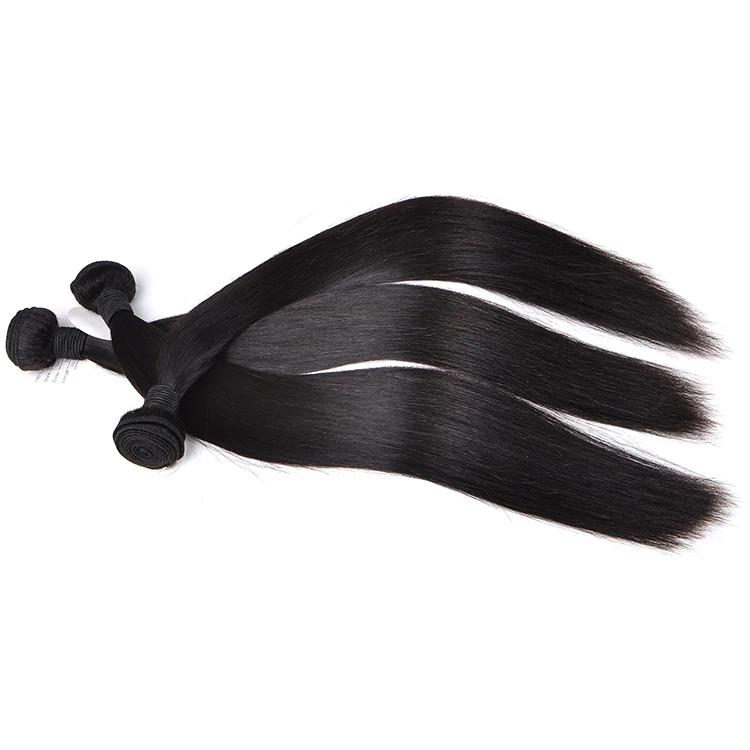 

wholesale hair vendors brazilian human hair straight weave bundles with closure