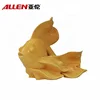 Coastal decoration objects gold ceramic fish sculpture for sale