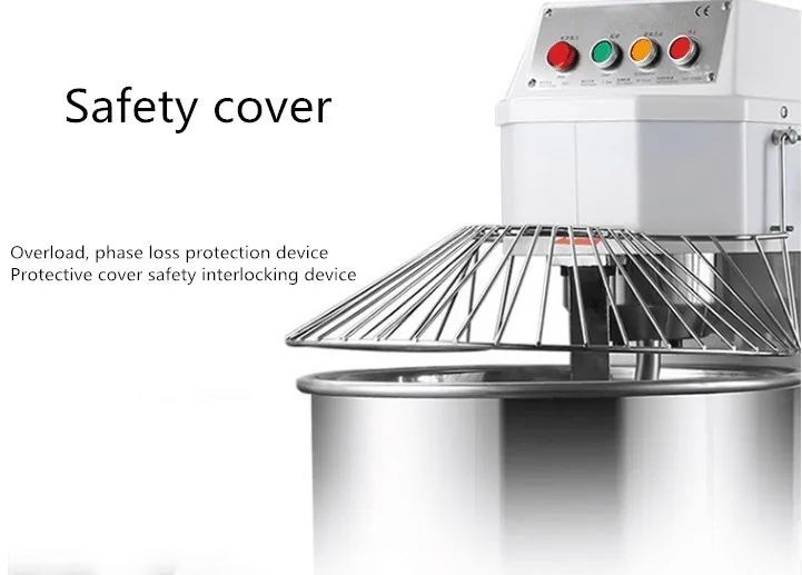 Industrial Double Speed Cookie 25kg Dough Mixer Machine With 1 Year