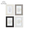 INTCO Wholesale 4x6 5x7 8x10 3D decorations Variable background mat board handmade Custom made cartoon cardboard photo frame