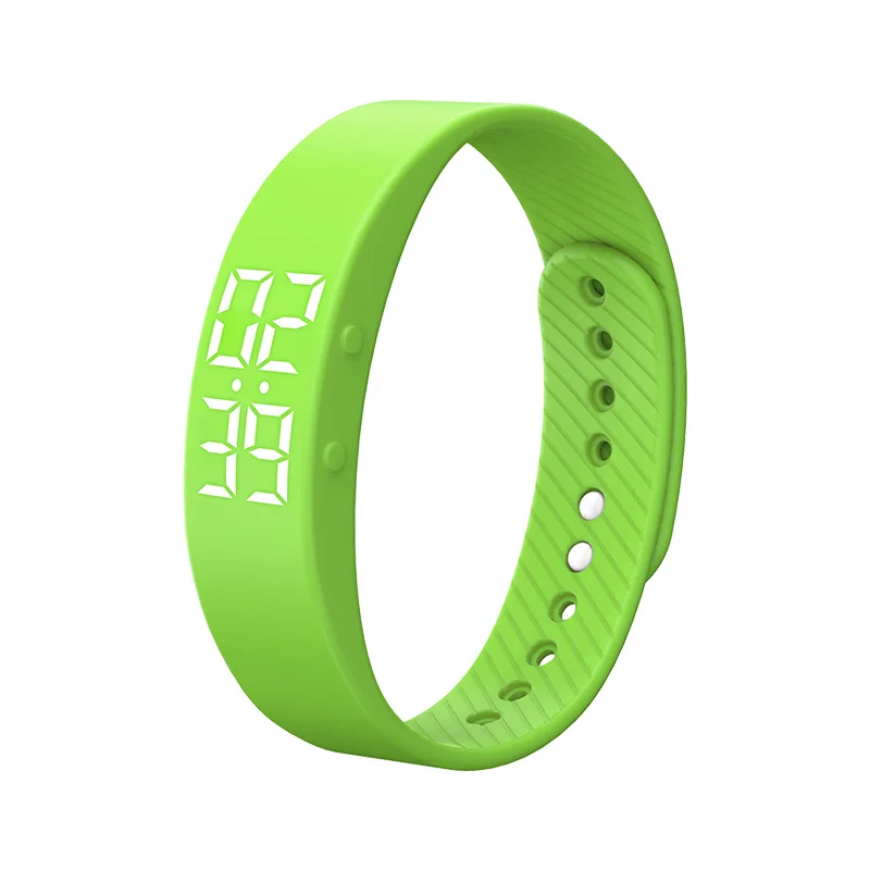 
T5S LED Digital Bracelet Smart Wristband Smart Band Calorie Sports Pedometer Kids Women Men Bracelet Wristband Gift 