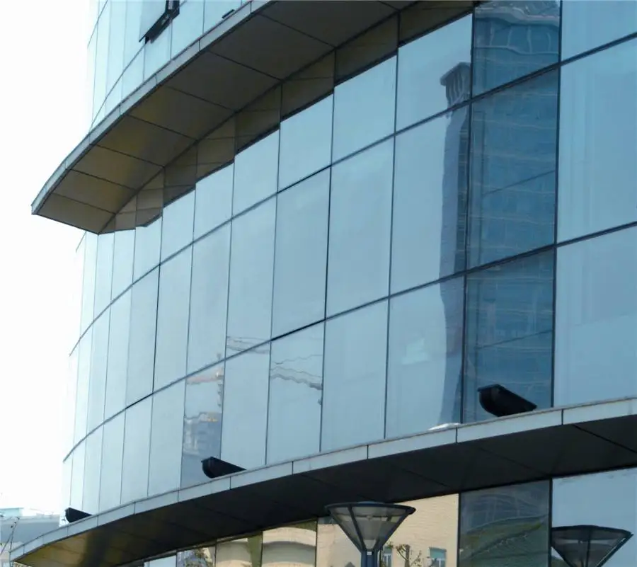 easy installation prefabricated lowe insulation glass curtain