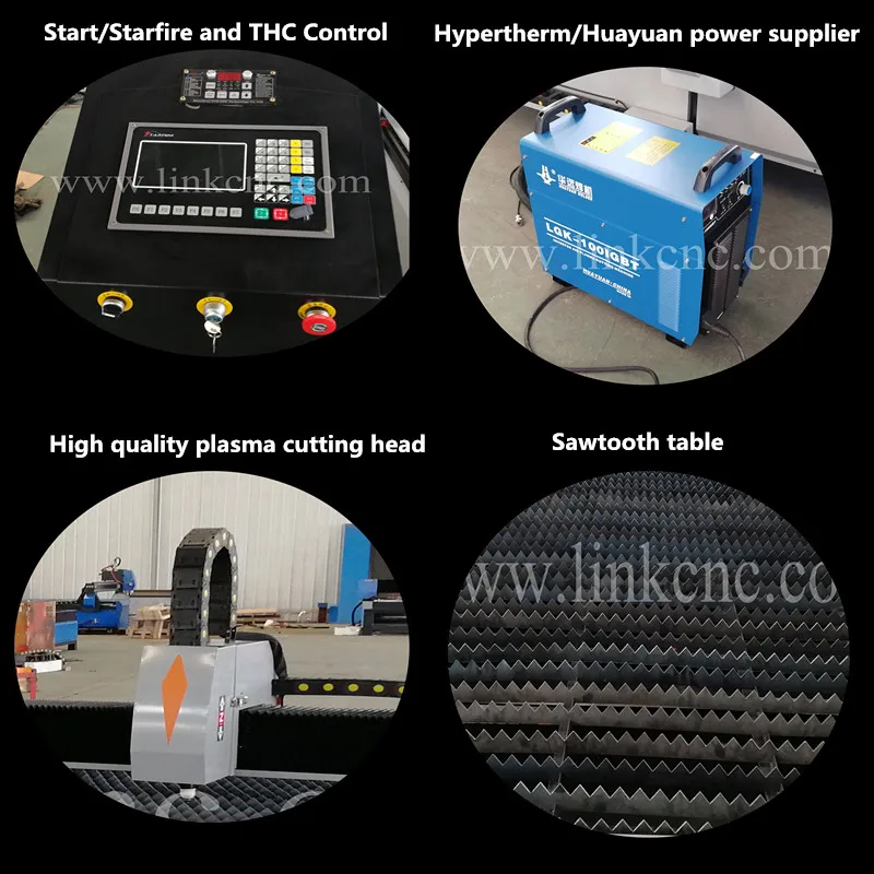 Cheap Price 1325 1530 CNC Plasma Cutting Machine With THC for Steel