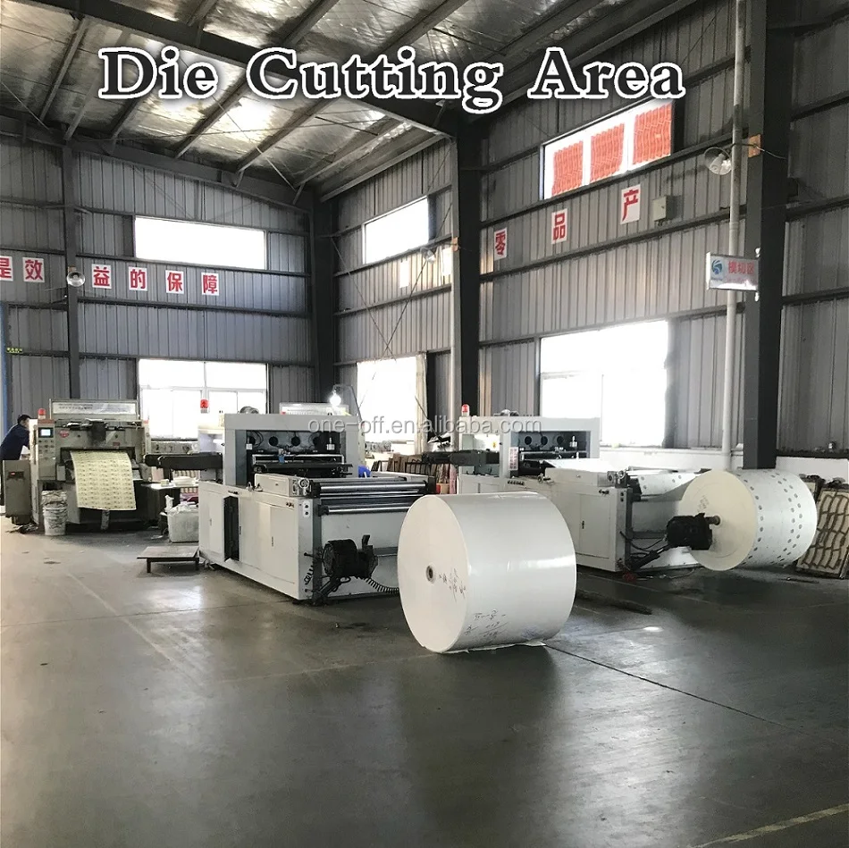 Die cutting area