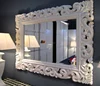 luxury wall decorative framed bevelled mirror