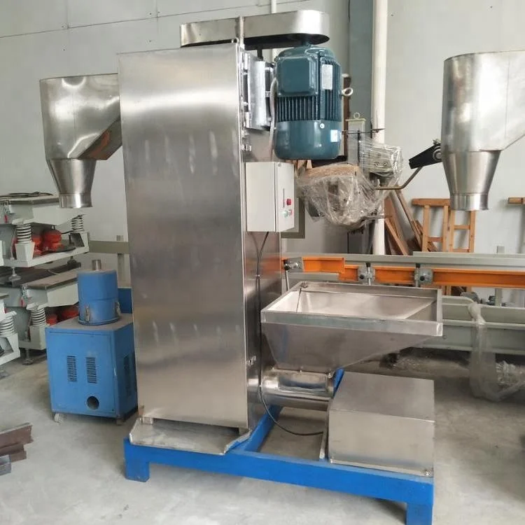 
Vertical plastic scrap rotating dryer 