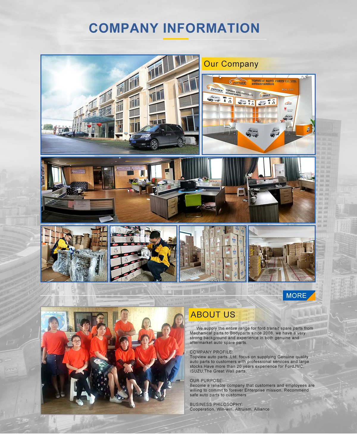 ford company parts on Jinhua Topview Auto Parts Co Ltd Ford Transit Parts Ford Transit V348 Parts