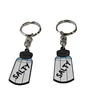 Free mould soft enamel metal keychain custom logo on stock