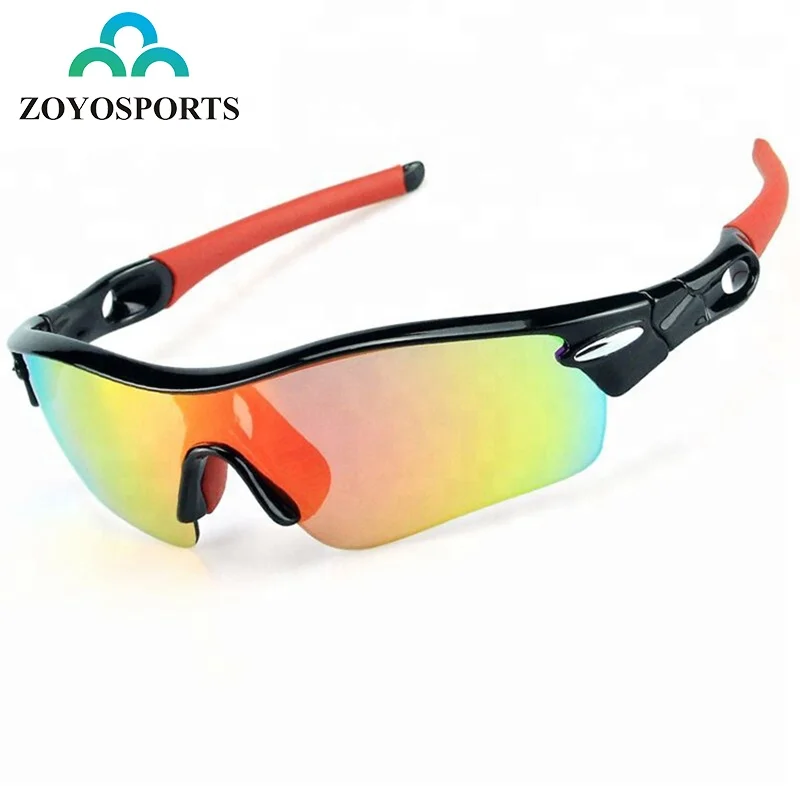 

ZOYOSPORTS Men Women unbreakable Cycling Sports Glasses Skiing Fishing Golfing Polarized UV 400 Protection Sunglasses, Customized