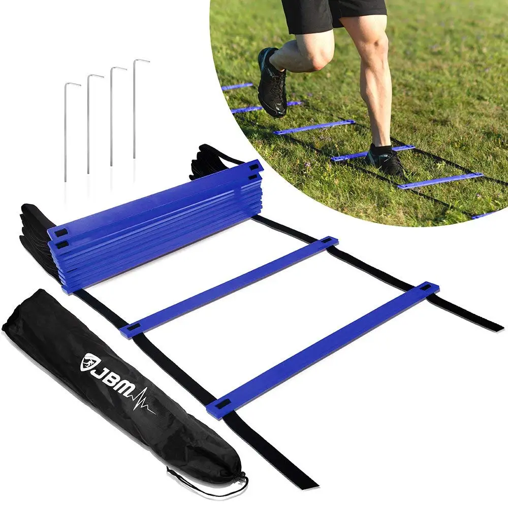 7/10/13 Rung Agility Speed Training Ladder Footwork Fitness Football Exercise