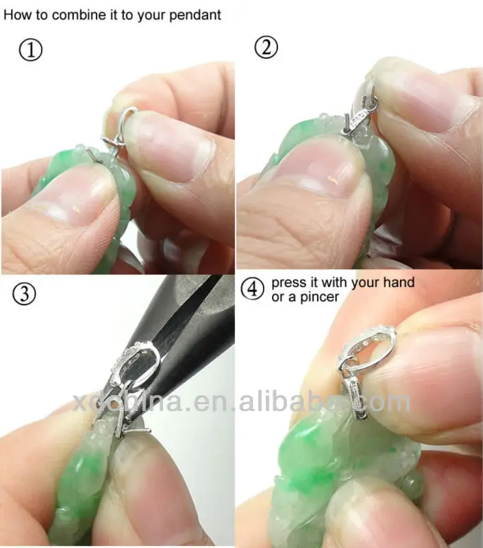 Xd K008 Genuine 18k Gold Earring Bails Jewelry Findings Buy Earring