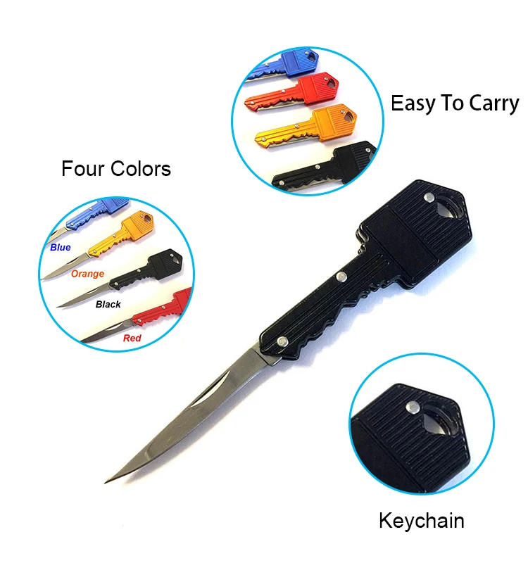 The Best Mini Keychain Knife With Aluminum Handle Pocket Knives In