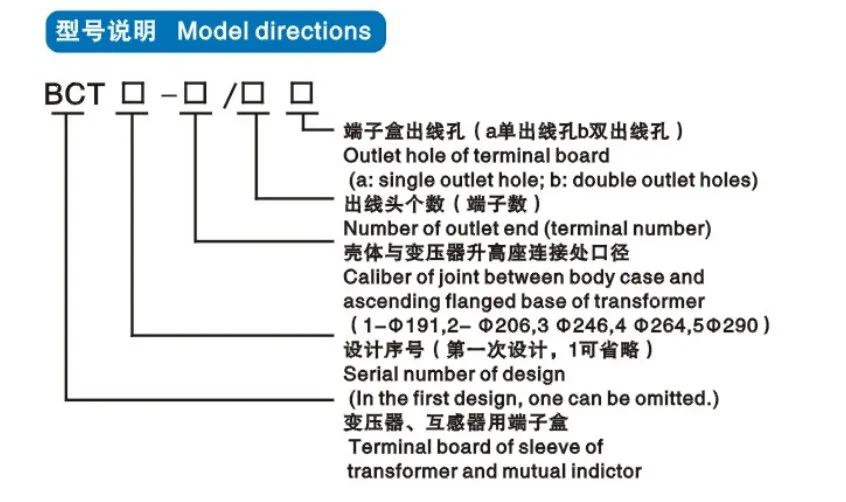 Bct Terminal Box For Transformer And Mutual Indicator Buy Terminal