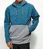 Latest Winter Man Jacket Color Blocked Tech Fleece Hood Anorak Jacket