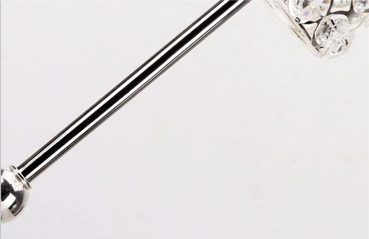 Manufacturer wholesale crystal silver candle holders wedding table decorations