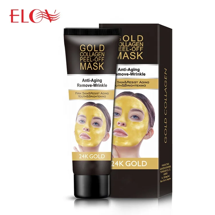 

New Arrival Peeling off 24K Gold Collagen Facial Mask For Anti aging